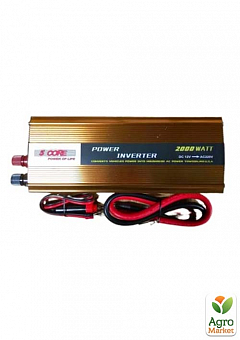Преобразователь напряжения автомобильный Power Inverter 5 CORE SC-2000VA 12V-220V DC/AC 850W номинальная нагрузка2