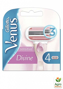 Змінні картриджі Gillette Venus Divine Sensitive 4 шт1