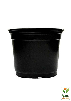 Горщик для розсади: висота 8.5см, діаметр 10см, об'єм 0.4л (чорн.)1
