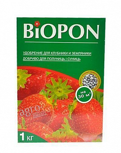 Мінеральне Добриво для полуниці, суниці та малини ТМ "BIOPON" 1кг1