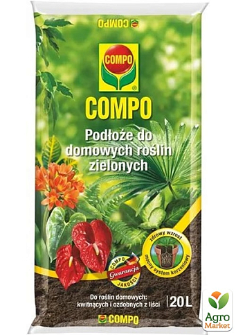 Торфосмесь для зеленых растений и пальм COMPO 20л (2252)