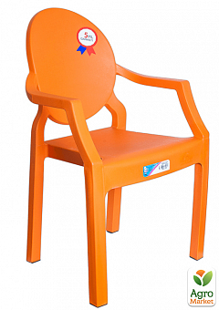 Кресло детское Irak Plastik Afacan оранжевое (4586)1