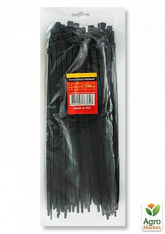 Хомут пластиковый 3,6x250 мм, (100 шт/упак), черный INTERTOOL TC-36262