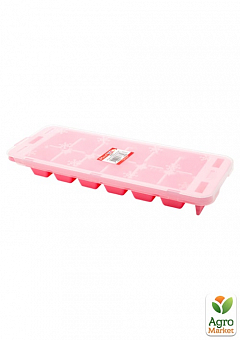 Форма для льоду Premium рожева Irak Plastik (5571)1