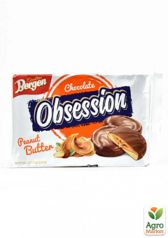 Печенье "Bergen Obsession"  арахисовое масло 110гр 2