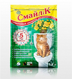 СмайліК Cиликагелевый наполнитель для кошачьего туалета 1.645 кг (4307990)1