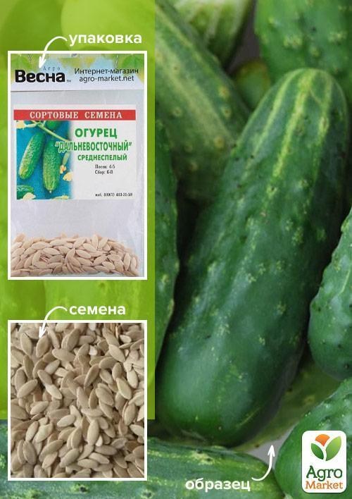Огірок "Далекосхідний" (Зипер) ТМ "Весна" 2г