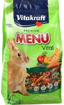 Корм сухий Вітакрафт Корм ​​для кроликів Меню 1 кг (2921930)