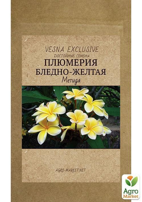 Плюмерия бледно-желтая "Метида" "Vesna Exсlusivе" 10шт - фото 2