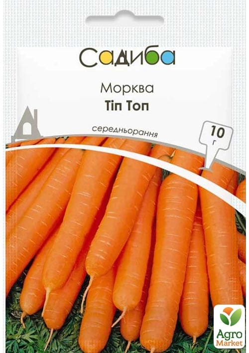 Морковь "Тип Топ" ТМ "Садиба центр" 10г