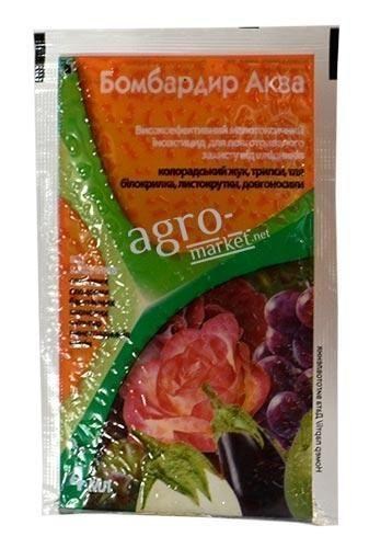 Інсектицид "Бомбардир Аква" ТМ "Сімейний сад" 4мл
