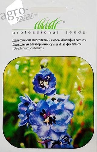 Дельфініум "Пасифік гігант" ТМ "Hem Zaden" 0.2г