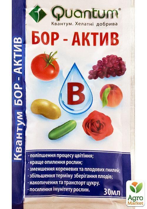 Органічне добриво "Бор-Актив" ТМ "Quantum" 30мл