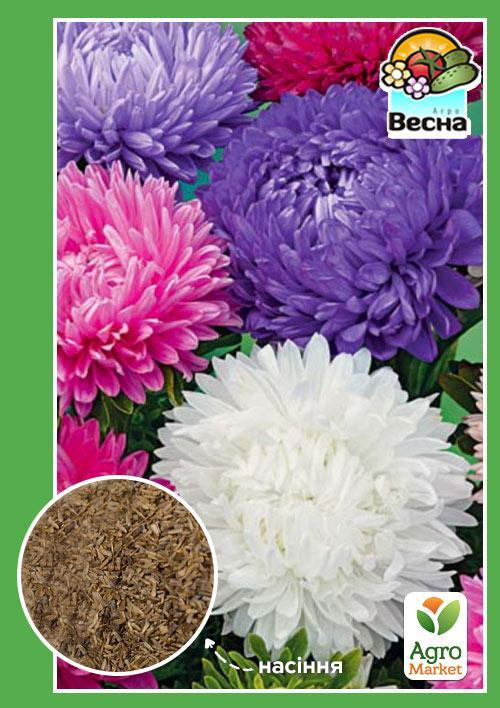 Астра "Розовидная" смесь окрасок ТМ "Весна" 0.2г