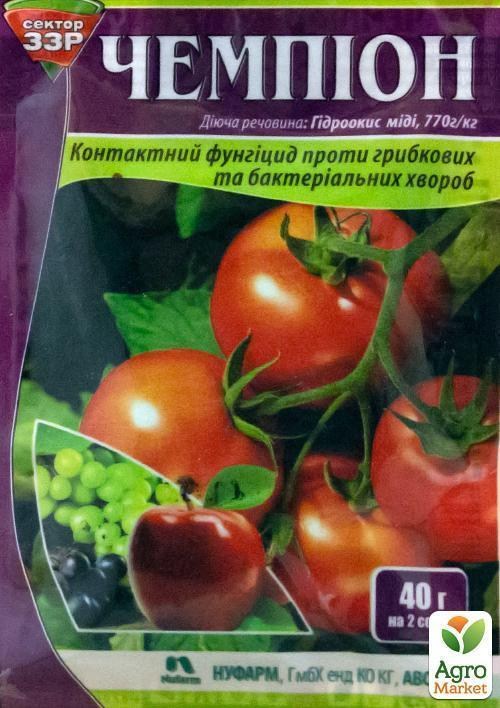 Фунгицид "Чемпион" ТМ "Агрохимпак" 40г
