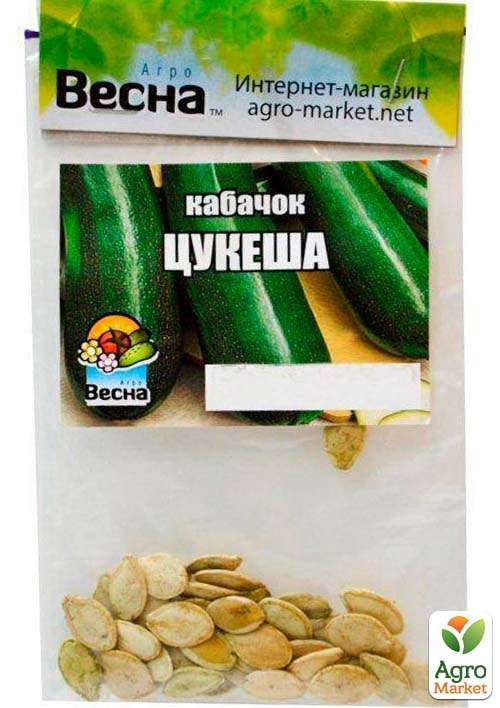 Кабачок "Цукеша" (Зипер) ТМ "Весна" 5г - фото 2
