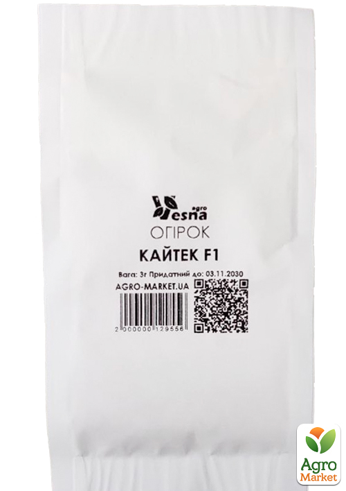 На вагу Огірок "Кайтек F1" ТМ "Весна" ціна за 3г - фото 2