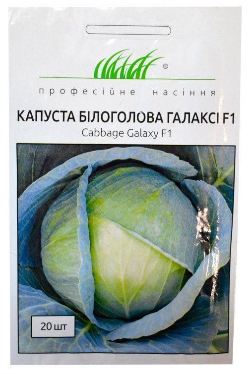 Капуста белокочанная "Галакси F1" ТМ "Hem Zaden" 20шт
