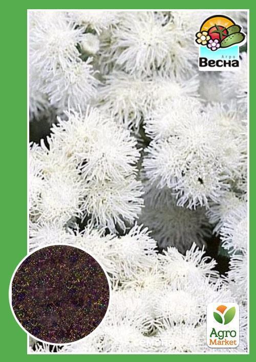 Агератум білий ТМ "Весна" 0.2г