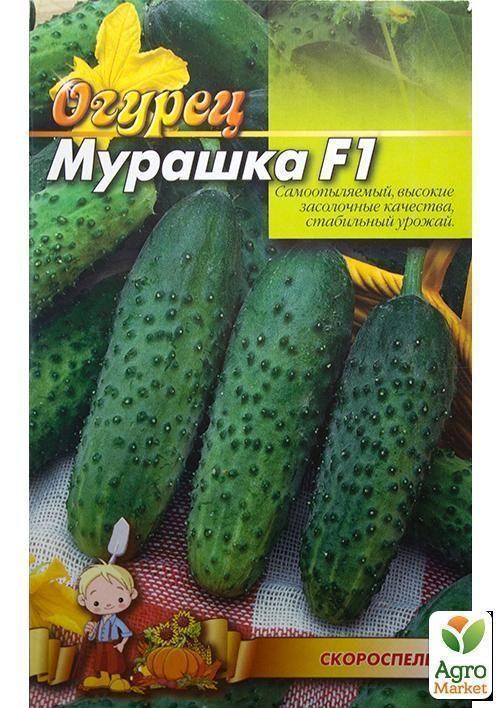 Огірок "Мурашка F1" (Великий пакет) ТМ "Весна" 0.5г - фото 2
