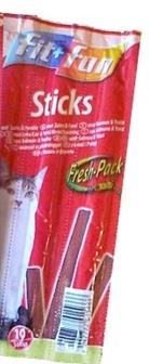 Лакомства Фит-фан палочки для кошек Домашняя птица и печень  5 г (0156420)1