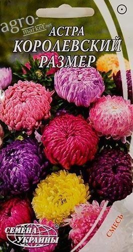 Астра "Королевский размер" ТМ "Семена Украины" 0.25г