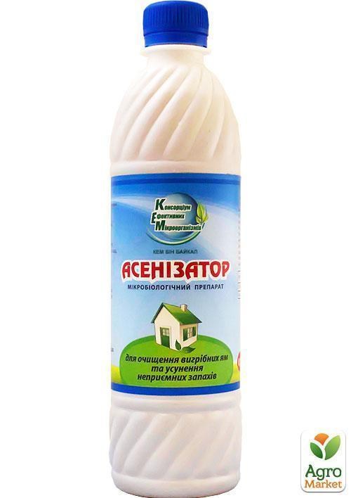 Биопрепарат для очистки выгребных ям и канализаций "Ассенизатор" ТМ "Кэм Бин ВС" 0.5л