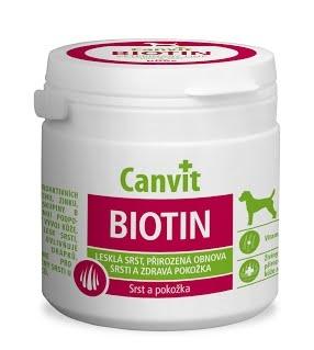 Canvit Biotin Кормовая добавка для собак, 100 табл.  100 г (5071390)