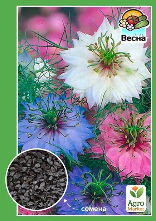 Чорнушка "Дамаська" (Чорний кмин) ТМ "Весна" 0.5г