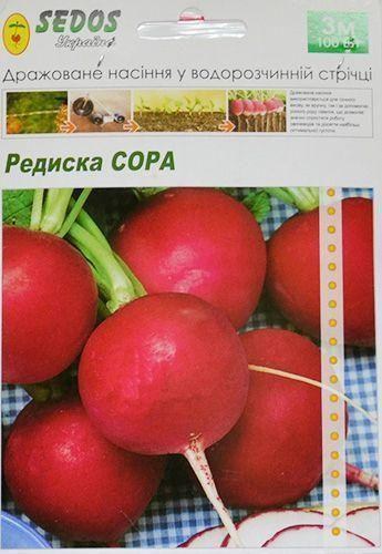 Редис "Сора" ТМ "SEDOS" 3м 100шт - фото 2