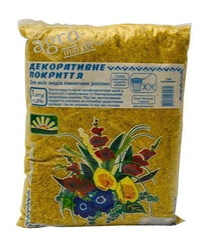 Покрытие декоративное желтое 1л