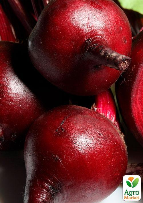 Буряк "Круглий темно-червоний" (Зипер) ТМ "Весна" 6г - фото 3