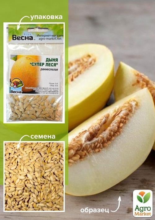 Диня "Супер Леся" (Зипер) ТМ "Весна" 3г