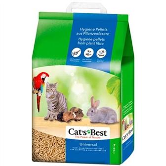 Cat's Best Universal Деревне гранульований наповнювач для кошечьего туалету і клітин тварин 5.5 кг (0004650)