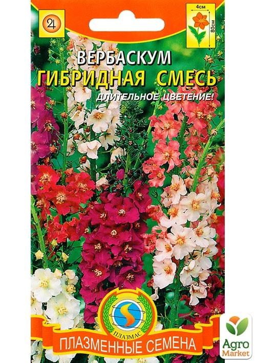 Вербаскума "Гібридна суміш" ТМ "Плазмові насіння" 0,05г NEW