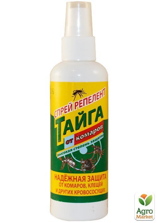 Спрей від комарів, кліщів і інших кровосисних "Тайга" 100мл