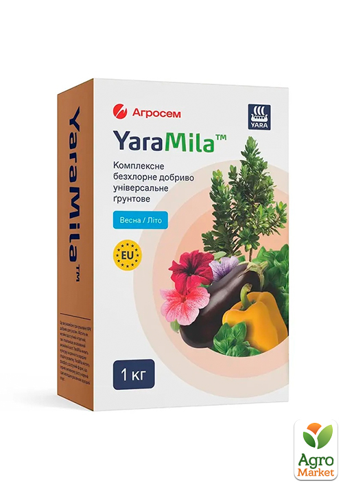 Універсальне ґрунтове добриво, весна-літо ТМ "YaraMila" 1кг