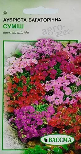 Обриета многолетняя смесь ТМ "ВАССМА" 0.1г