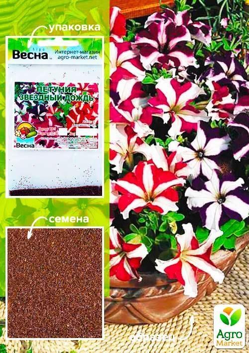 Петунія "Зоряний дощ" (Зипер) ТМ "Весна" 1г