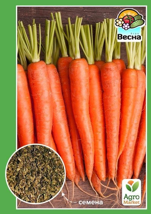 Морковь "Первый сбор" ТМ "Весна" 2г