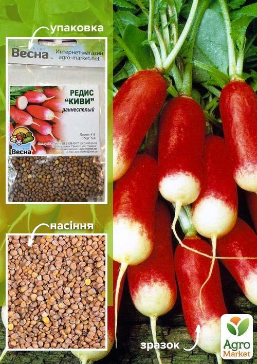 Редис "Киви" (Зипер) ТМ "Весна" 7г