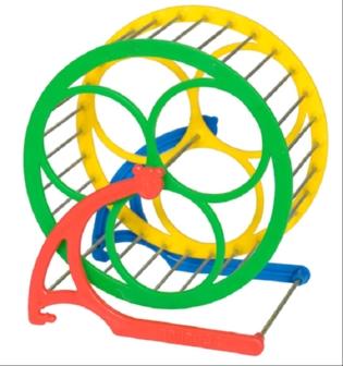 Природа Беговое колесо для хомяков, d - 14 см (4081790)