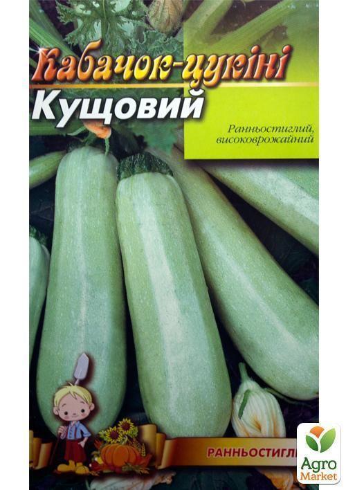 Кабачок "Кущовий" (Великий пакет) ТМ "Весна" 4г - фото 2