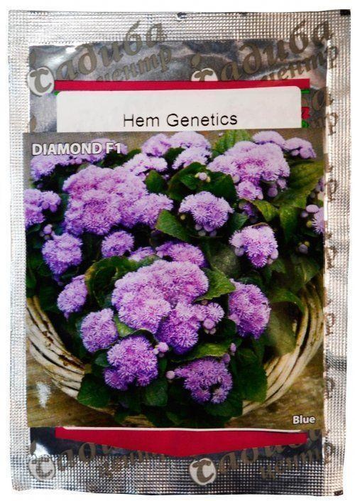 Агератум "Даймонд F1 блакитний" ТМ "Садиба центр" 100шт