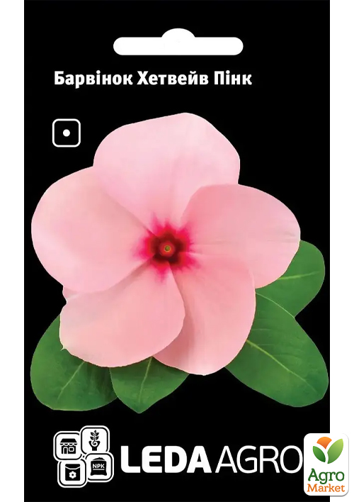 Барвинок "Хетвейв Пинк" ТМ "Leda Agro" 10шт
