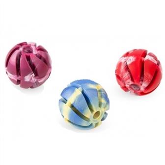 Sum-Plast Игрушка для собак мяч спиральный резиновый с ароматом ванили 5 см (3700650)