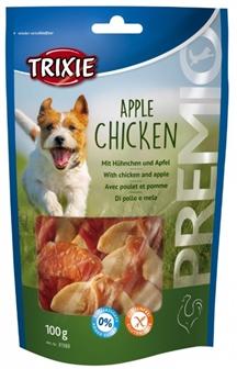 Лакомства 31593 Трикси Лакомство для собак Premio Apple Chicken с яблоком   100 г (3159350)