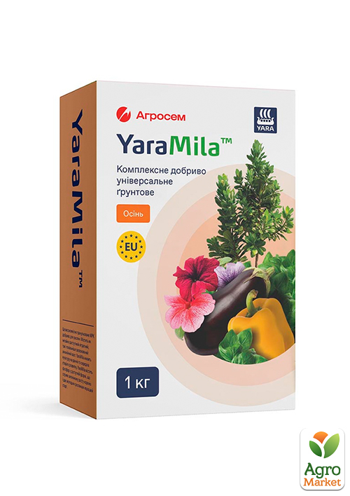 Універсальне ґрунтове добриво, осінь ТМ "YaraMila" 1кг