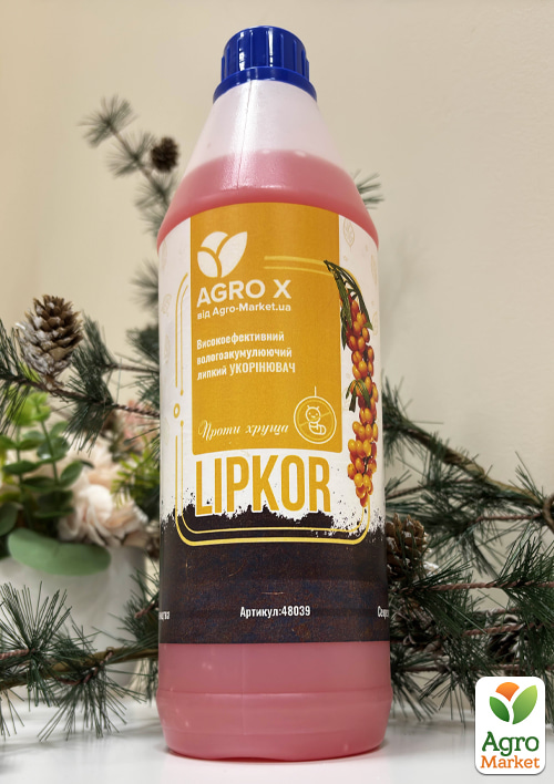 Липкий укорінювач нового покоління LIPKOR "Проти хруща" (Ліпкор) ТМ "AGRO-X" 1л