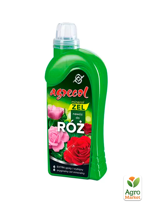 Удобрение (гель) для роз 7-4-7 ТМ "Agrecol" 1л